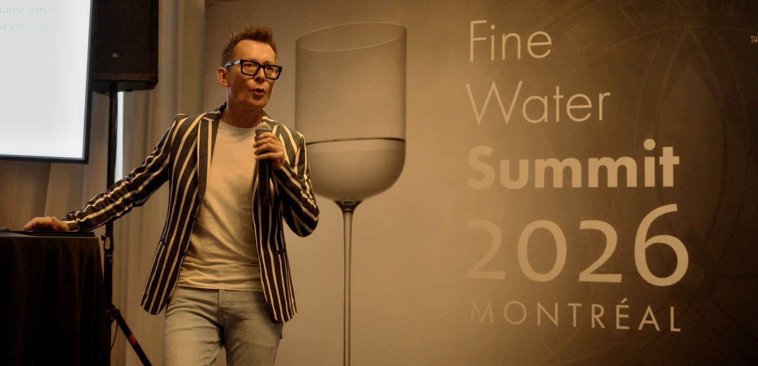 Pat Eckert at Fine Water Summit 2026 Montreal